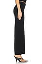 view 3 of 6 Ruched Maxi Skirt in Black