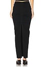 view 4 of 6 Ruched Maxi Skirt in Black