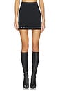view 1 of 6 Logo Ribbed Mini Skirt in Black