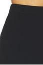 view 6 of 6 Logo Ribbed Mini Skirt in Black