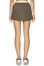 view 4 of 6 Mini Logo Skirt in Army Green