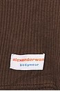 view 5 of 5 Short Sleeve Crewneck Tee in Chocolate Brown