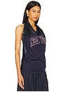 view 2 of 5 Cowl Sport Jersey Tank in Navy