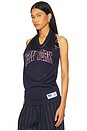 view 3 of 5 Cowl Sport Jersey Tank in Navy