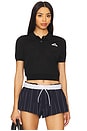 view 1 of 4 Short Sleeve Polo Tee in Black