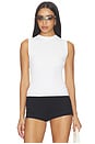 view 1 of 4 CAMISETA TIRANTES TANK in Optic White