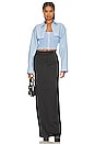 view 4 of 4 TWINSET COM CAMISA E TOP FRANZIDO in Chmbray Blue