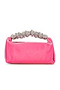 view 1 of 5 Scrunchie Mini Bag in Lipstick Pink