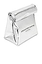 view 3 of 7 Lunch Bag Clutch in Metallic Silver