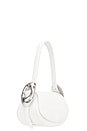 view 3 of 7 Orb Small Flap Bag in White