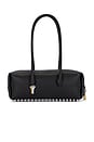 view 1 of 7 Roux Medium Shoulder Bag in Black