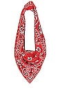 view 2 of 5 Scarf Bag in Bright Red