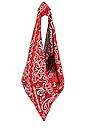 view 3 of 5 Scarf Bag in Bright Red