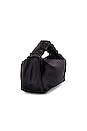 view 3 of 5 Scrunchie Mini Bag in Black Satin