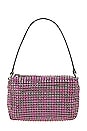 view 1 of 6 Heiress Medium Pouch Bag in Bright Fuchsia