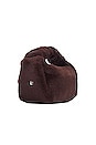 view 3 of 7 Faux Fur Scrunchie Small Bag in Cola