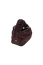view 4 of 7 Faux Fur Scrunchie Small Bag in Cola