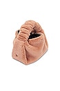 view 4 of 7 SAC FAUX FUR SCRUNCHIE SMALL in Sandstone