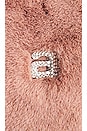 view 6 of 7 SAC FAUX FUR SCRUNCHIE SMALL in Sandstone