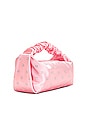 view 3 of 7 Scrunchie Mini Bag in Prism Pink