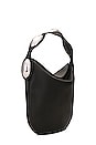 view 3 of 7 Dome Hobo Bag in Black