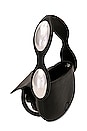 view 4 of 7 Mini Dome Top Handle Bag in Black