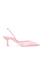view 1 of 5 Delphine 65 Slingback Mule in Prism Pink