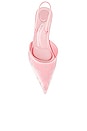 view 4 of 5 Delphine 65 Slingback Mule in Prism Pink