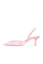 view 5 of 5 Delphine 65 Slingback Mule in Prism Pink