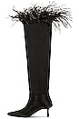 view 5 of 5 Viola 65 Feather Slouch Boot in Black