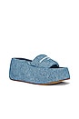 view 2 of 5 Taji Platform Sandal in Vintage Light Indigo