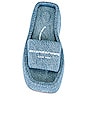 view 4 of 5 Taji Platform Sandal in Vintage Light Indigo