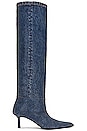 view 2 of 6 VIOLA 65 SLOUCH 부츠 in Dark Indigo