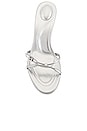 view 4 of 5 Lucienne 65 Strappy Sandal in Metallic Silver