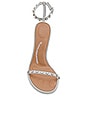 view 4 of 5 Nicki 105 Crystal Stud Sandal in White