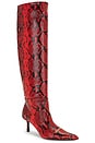 view 2 of 5 Viola 65 Slouch Boot in Red