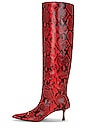 view 5 of 5 Viola 65 Slouch Boot in Red