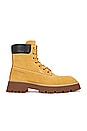 view 1 of 5 Throttle Lace Up Ankle Boot in Wheat