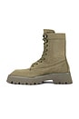 view 5 of 5 BOTTINES BASSES THROTTLE LACE UP in Surplus Khaki