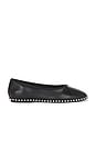 view 1 of 5 Lina Ballchain Flat in Black