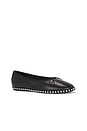 view 2 of 5 Lina Ballchain Flat in Black