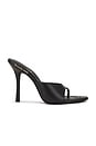 view 1 of 5 Lucienne 105 Thong Mule in Black