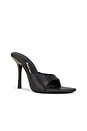 view 2 of 5 Lucienne 105 Thong Mule in Black