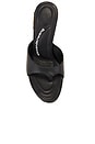 view 4 of 5 Lucienne 105 Thong Mule in Black