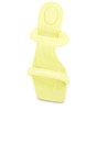view 4 of 5 Julie Tubular Webbing Sandal in Fluo Yellow