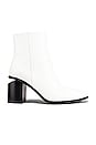 view 1 of 5 Anna Heeled Bootie in White