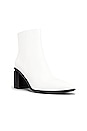 view 2 of 5 Anna Heeled Bootie in White