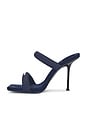 view 5 of 5 Julie Tubular Webbing Sandal in Uniform Blue