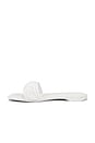 view 5 of 5 VY Flat Sandal in Optic White
