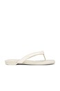 view 1 of 5 SANDALES JENNA TUBULAR FLAT THONG in Vanilla